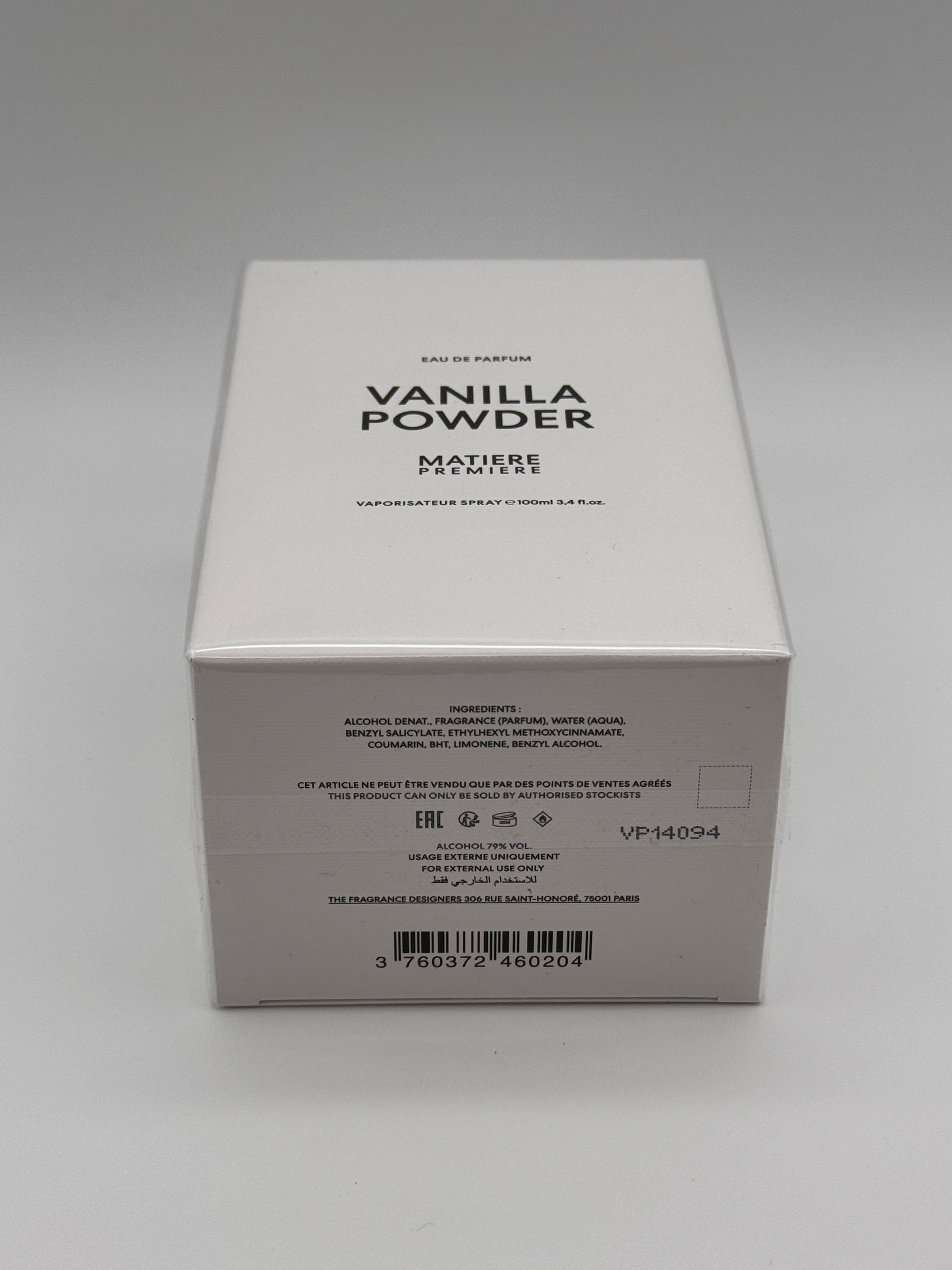 Matiere Premiere Vanilla Powder (Sample)