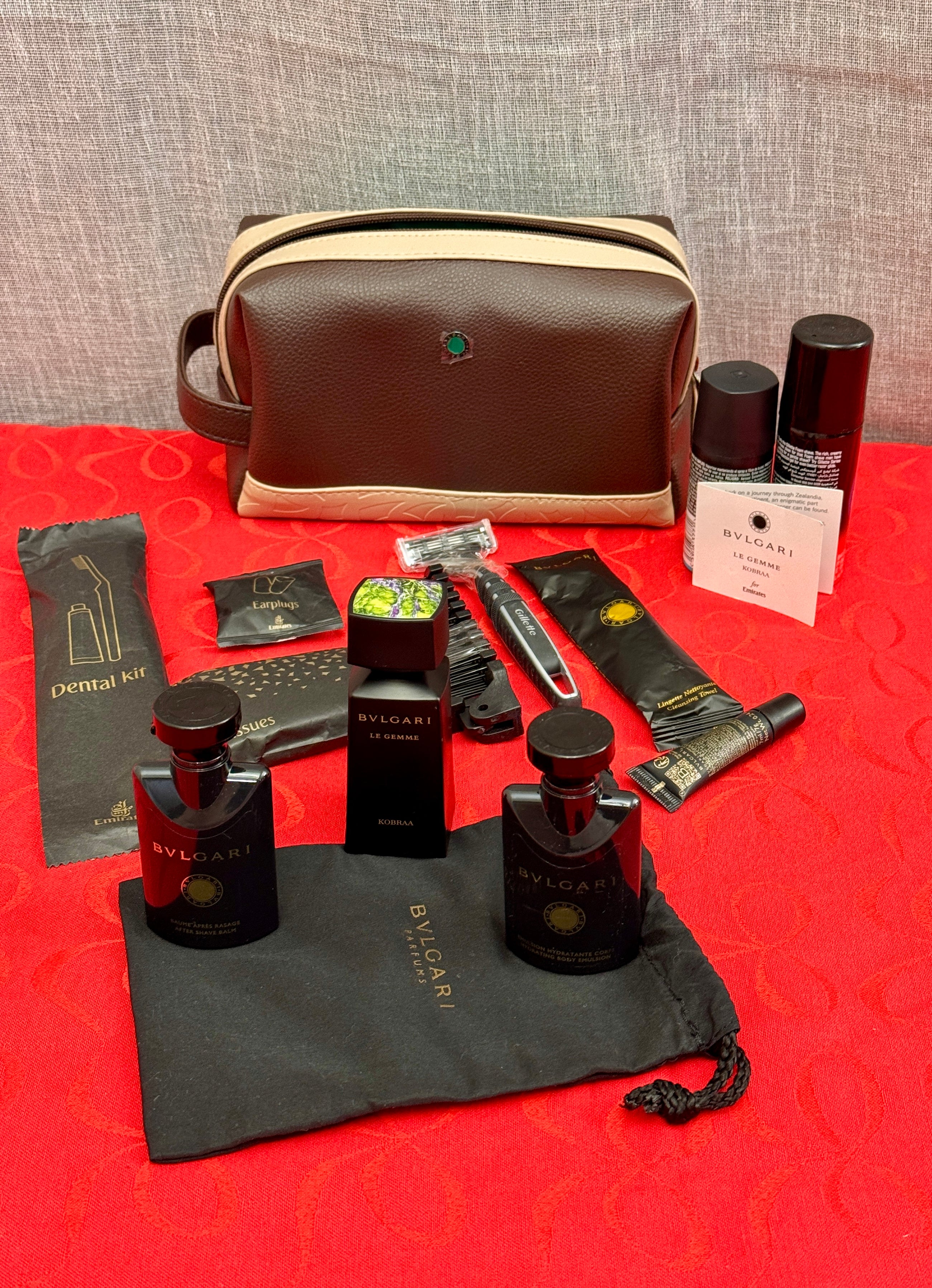Bvlgari – Le Gemme Kobraa | Luxury Amenity Travel Kit for Men
