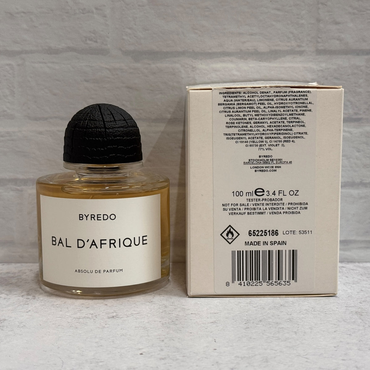 Bal d’Afrique Absolu – Byredo | Floral Woody | Tester