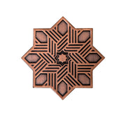 Kajal V copper cap decorative detail