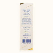 EX NIHILO Atlas Fever original 7.5 mL spray box, photographed back panel