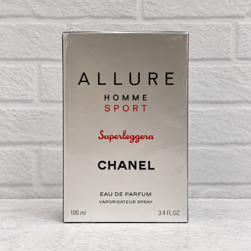 CHANEL Allure Homme Sport Superleggera Eau de Parfum 100 ml sealed retail box — front view