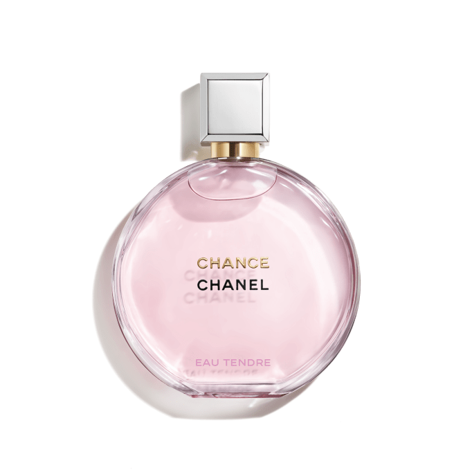 CHANEL tendre edp 100 mL bottle with cap, fragrance reference