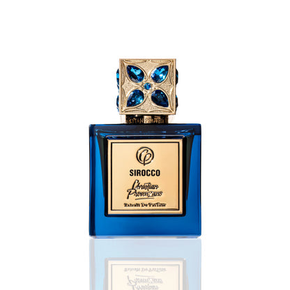 Sirocco Extrait de Parfum original bottle; decant atomizer sold separately