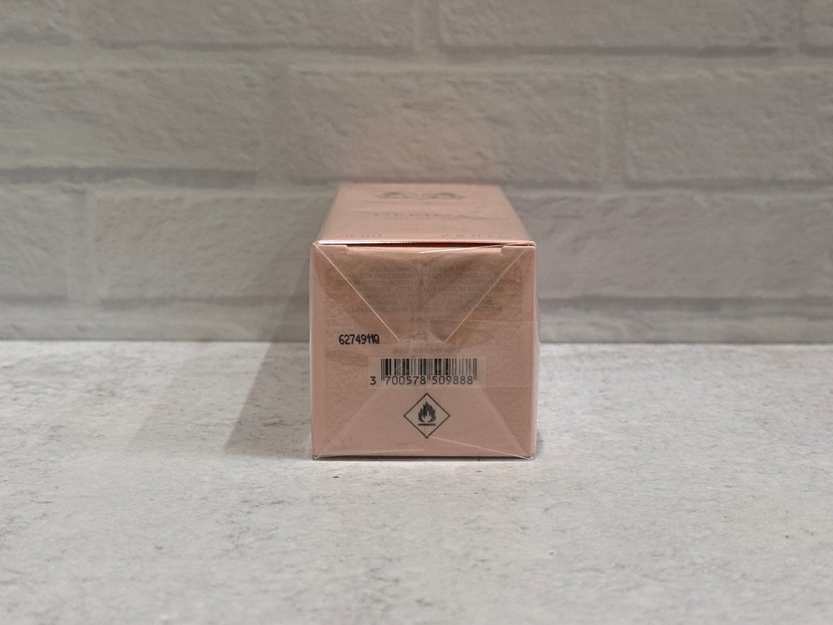 Delina Hair Perfume 75 mL sealed box base and barcode