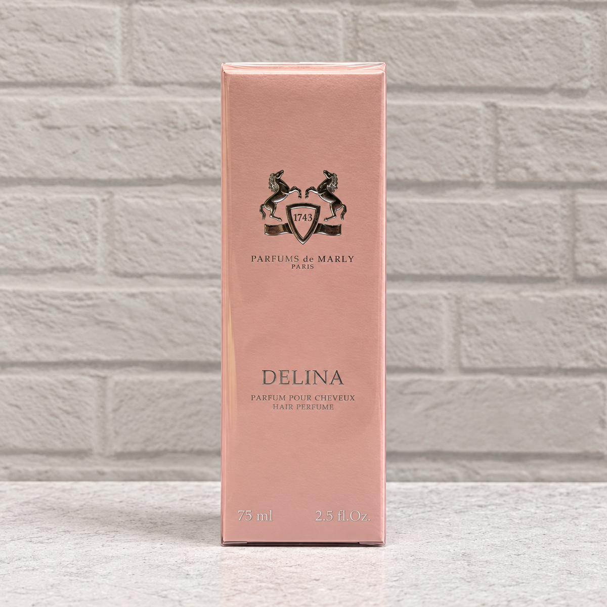 Delina Hair Perfume 75 mL sealed retail box front