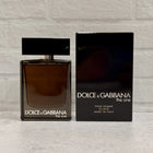 Dolce & Gabbana The One Pour Homme Elixir bottle and original box; fragrance reference for independently prepared samples