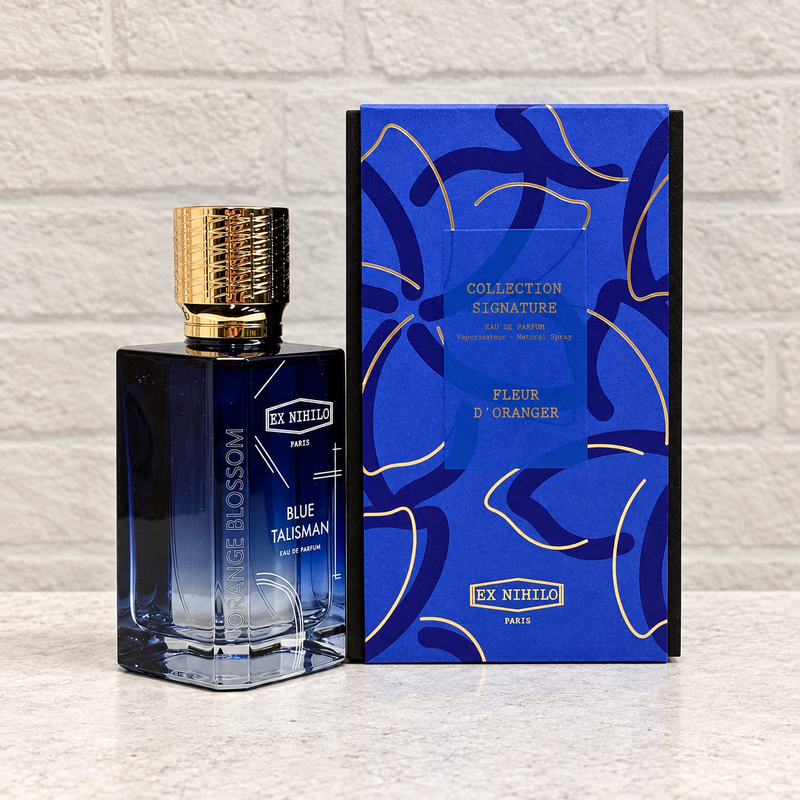 EX NIHILO Collection Signature Blue Talisman Orange Blossom 100 mL bottle and original box