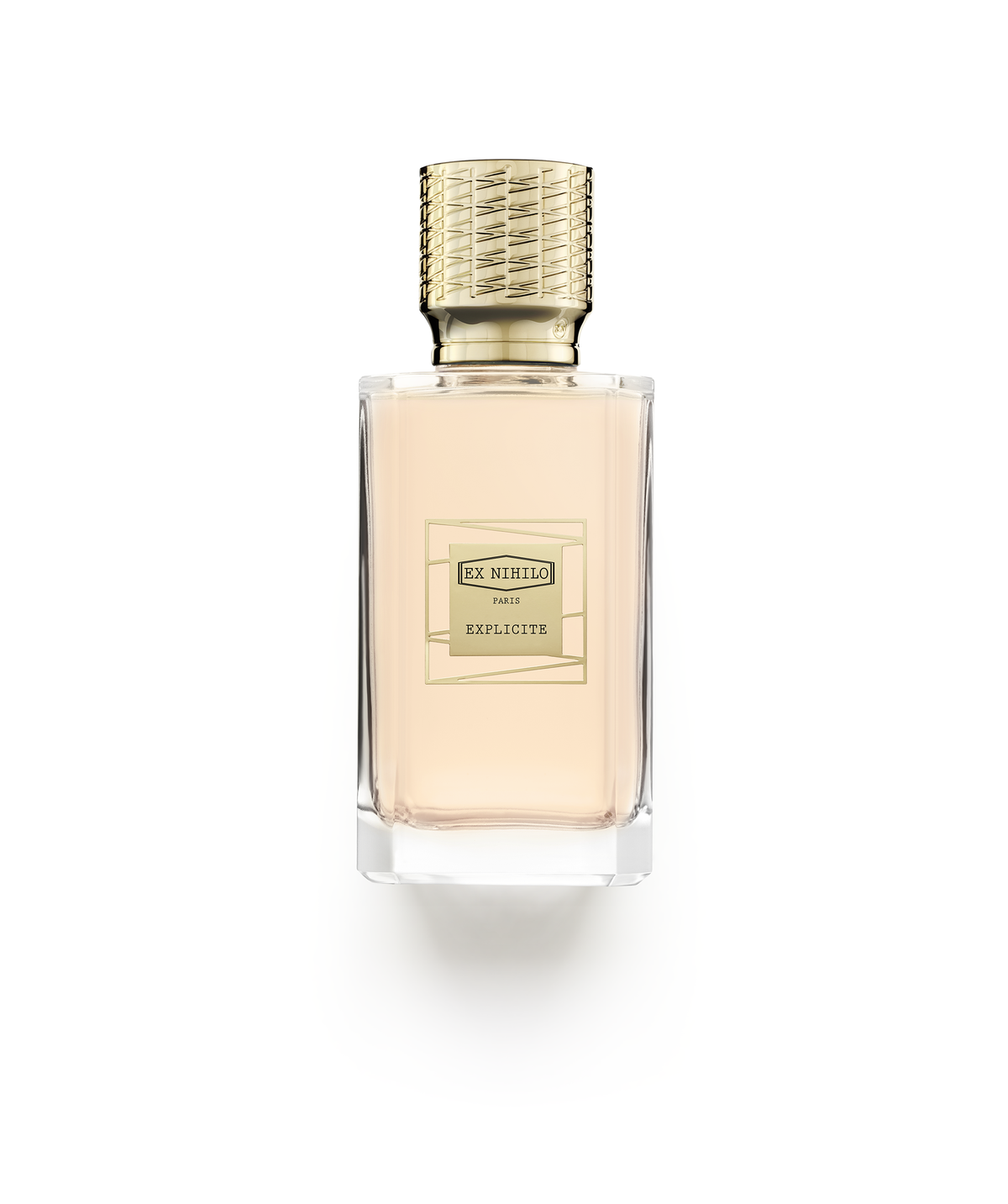 Ex Nihilo Explicite Eau de Parfum original bottle; samples supplied in Scent Rush atomizers