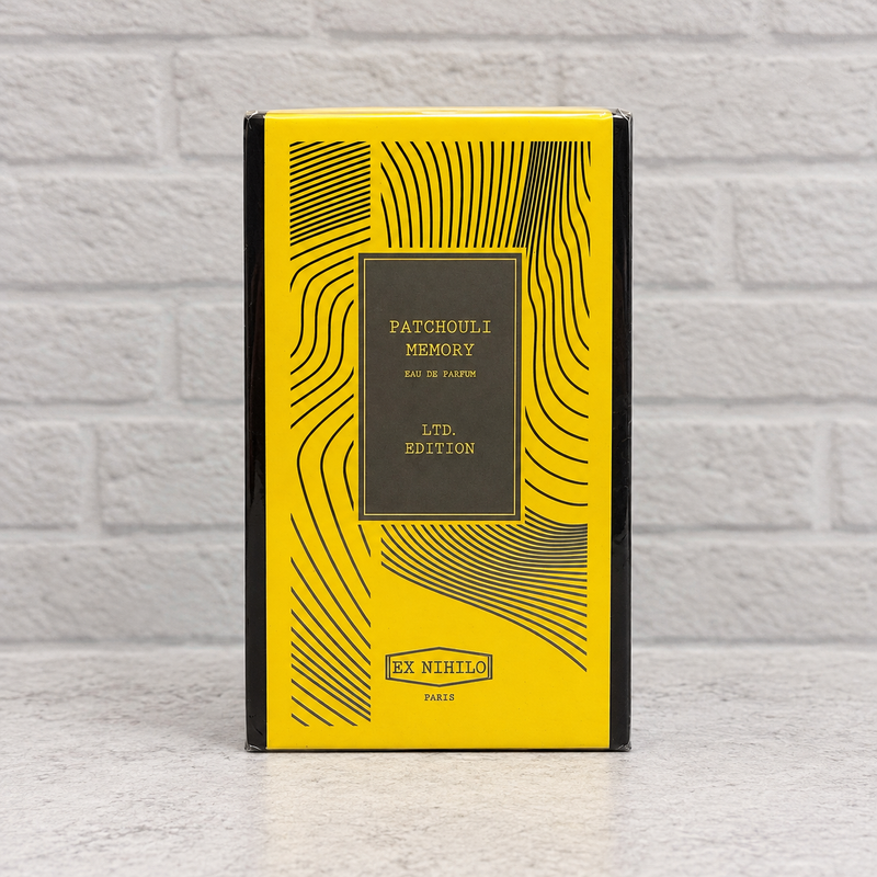 EX NIHILO Patchouli Memory Limited Edition 100 mL sealed retail box front