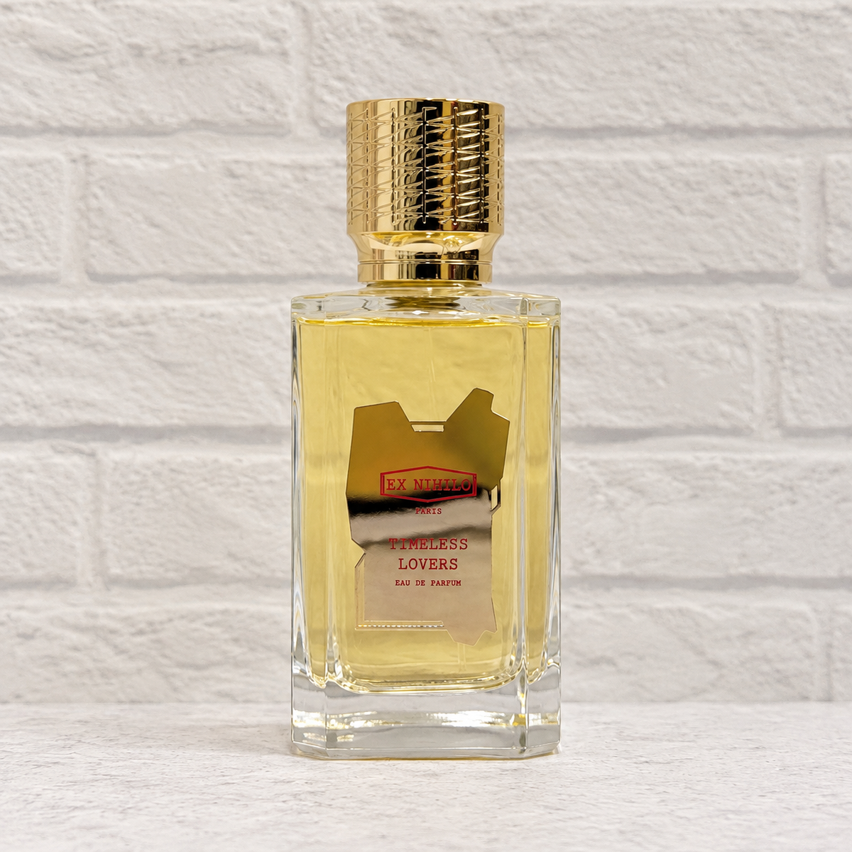 Timeless Lovers tester bottle with cap, front view
