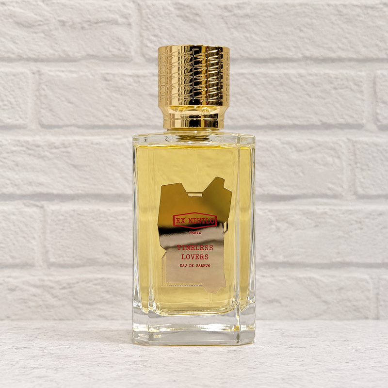 Timeless Lovers tester bottle with cap, front view