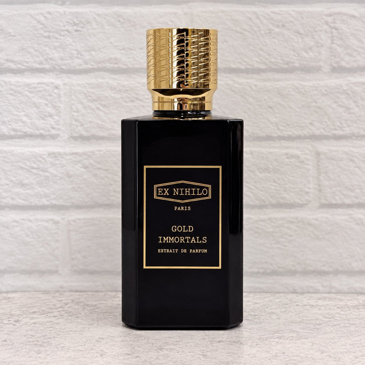 EX NIHILO Gold Immortals Extrait de Parfum 100 mL tester with cap, no box