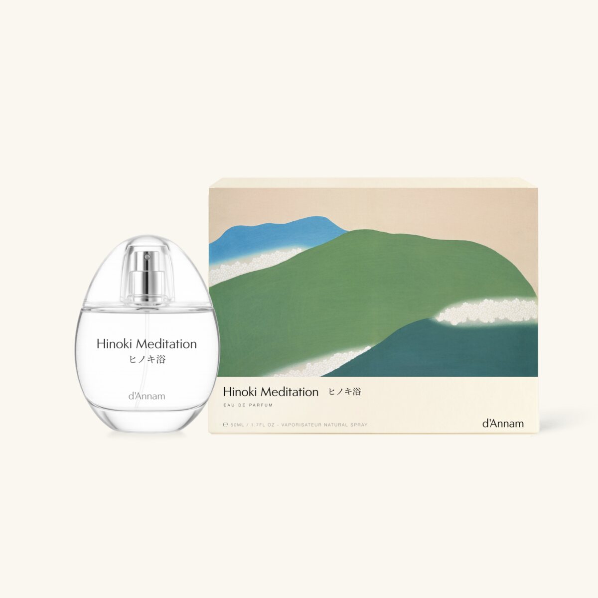 Hinoki Meditation by d’Annam — full-size bottle shown for fragrance identification; sample sold separately