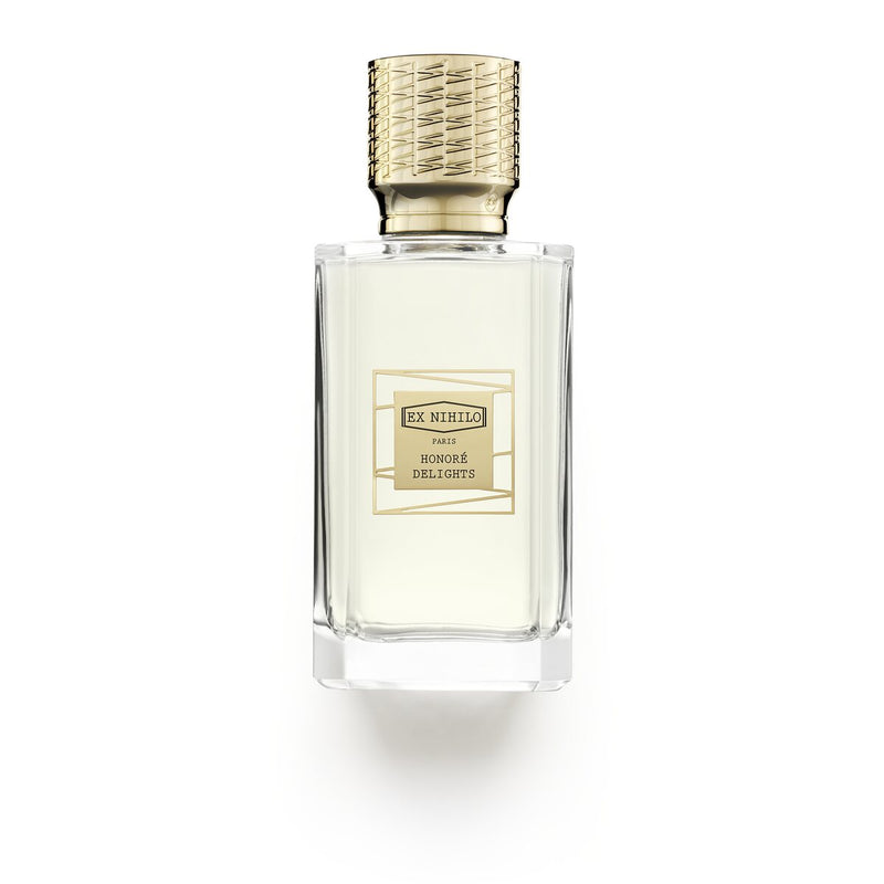 EX NIHILO Honore Delights fragrance reference bottle; listing is for one 7.5 mL original spray, full bottle not included