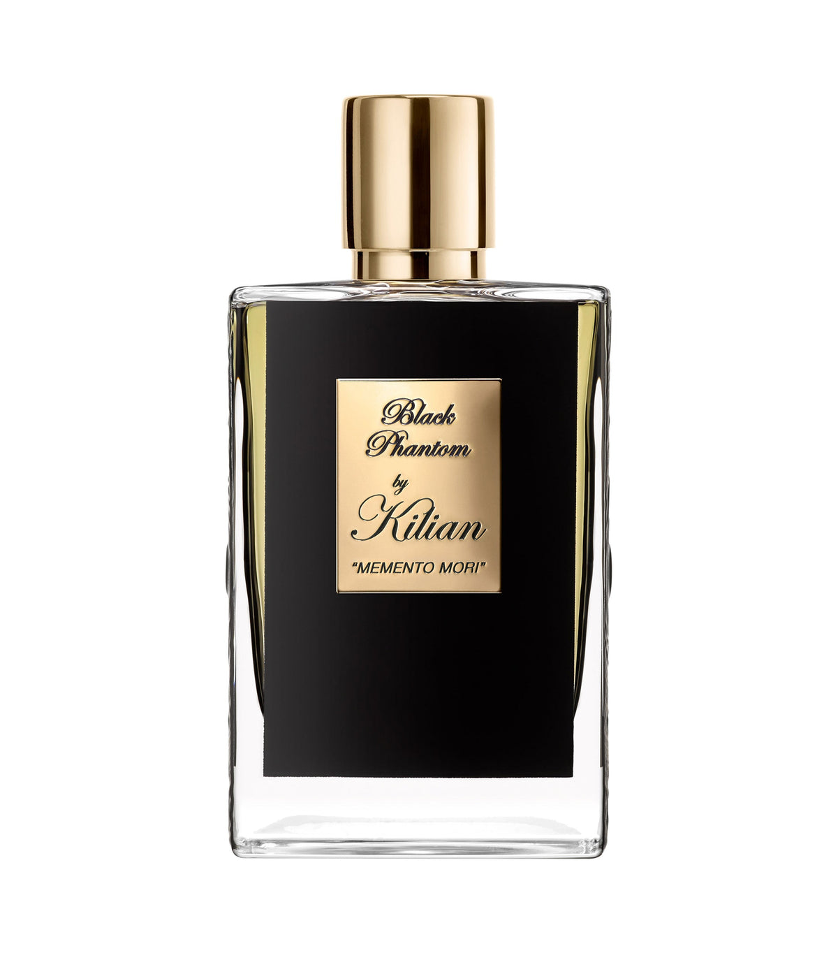Kilian Black Phantom Memento Mori retail bottle reference photo; tester presentation may differ