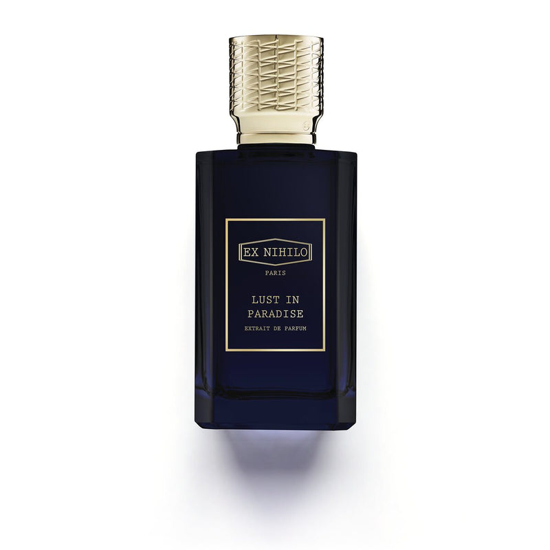 EX NIHILO Lust in Paradise Extrait fragrance reference bottle; listing is for one 7.5 mL original spray, full bottle not included
