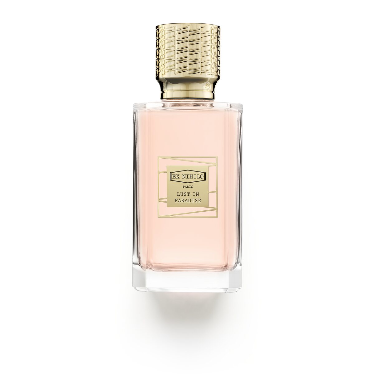 EX NIHILO Lust in Paradise fragrance reference bottle; listing is for one 7.5 mL original spray, full bottle not included