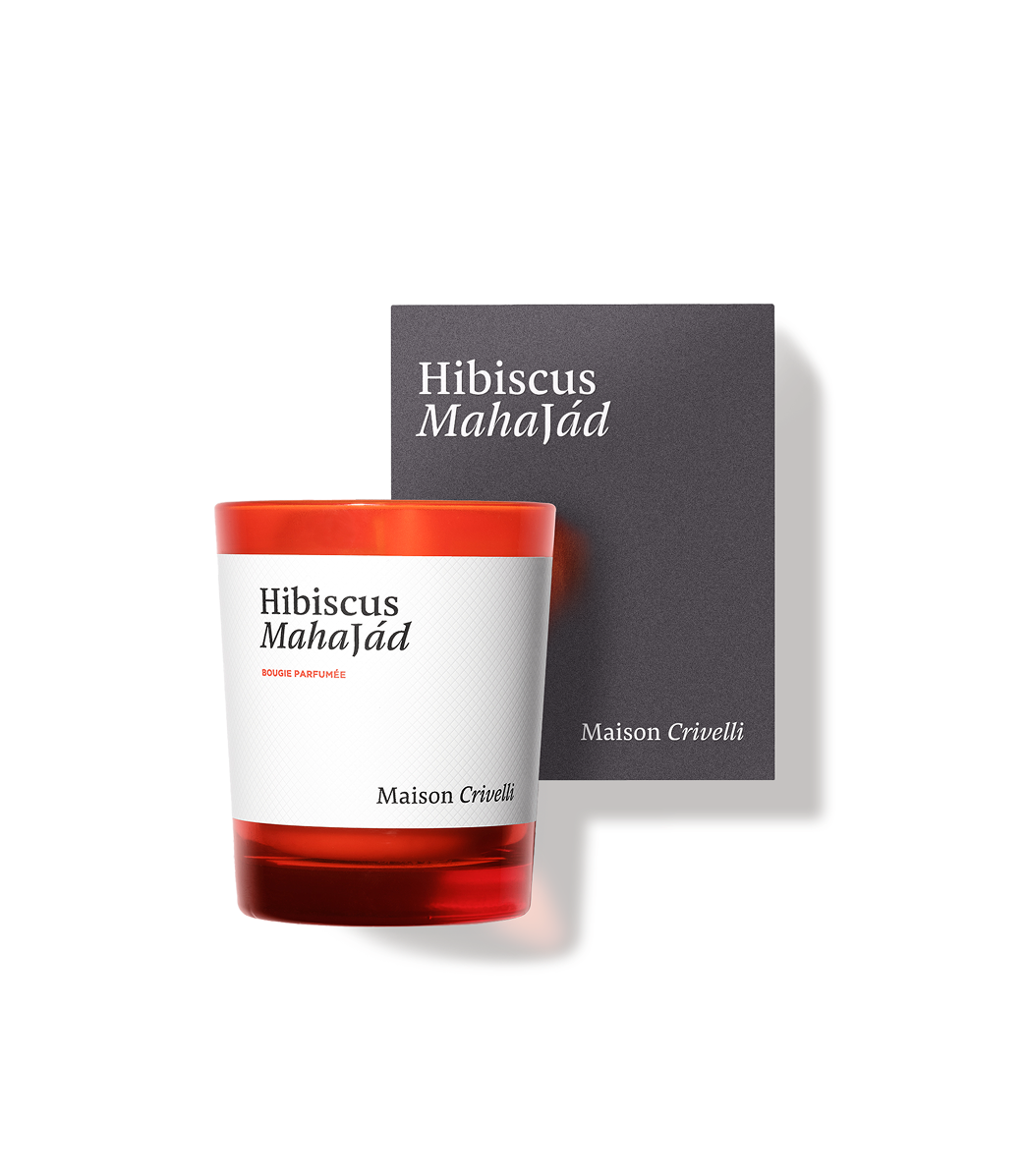 Hibiscus Mahajád scented candle 190 g by Maison Crivelli