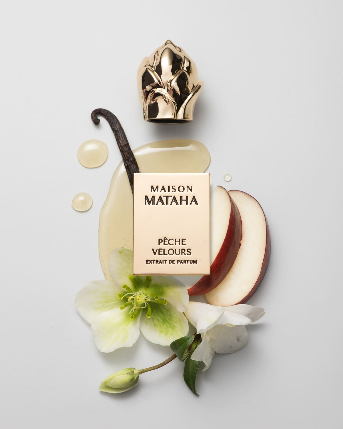 Maison Mataha Pêche Velours 100 mL Extrait de Parfum bottle