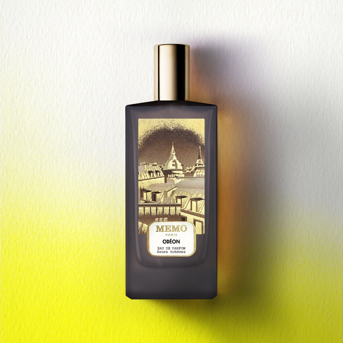 Memo Paris Odéon original retail bottle; full bottle not included with samples