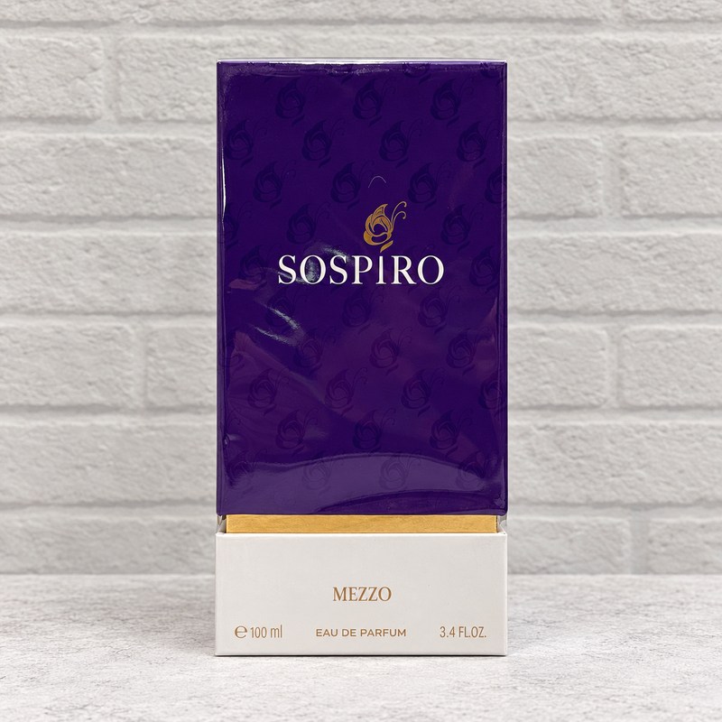 Sospiro Mezzo 100 ml retail box — front view