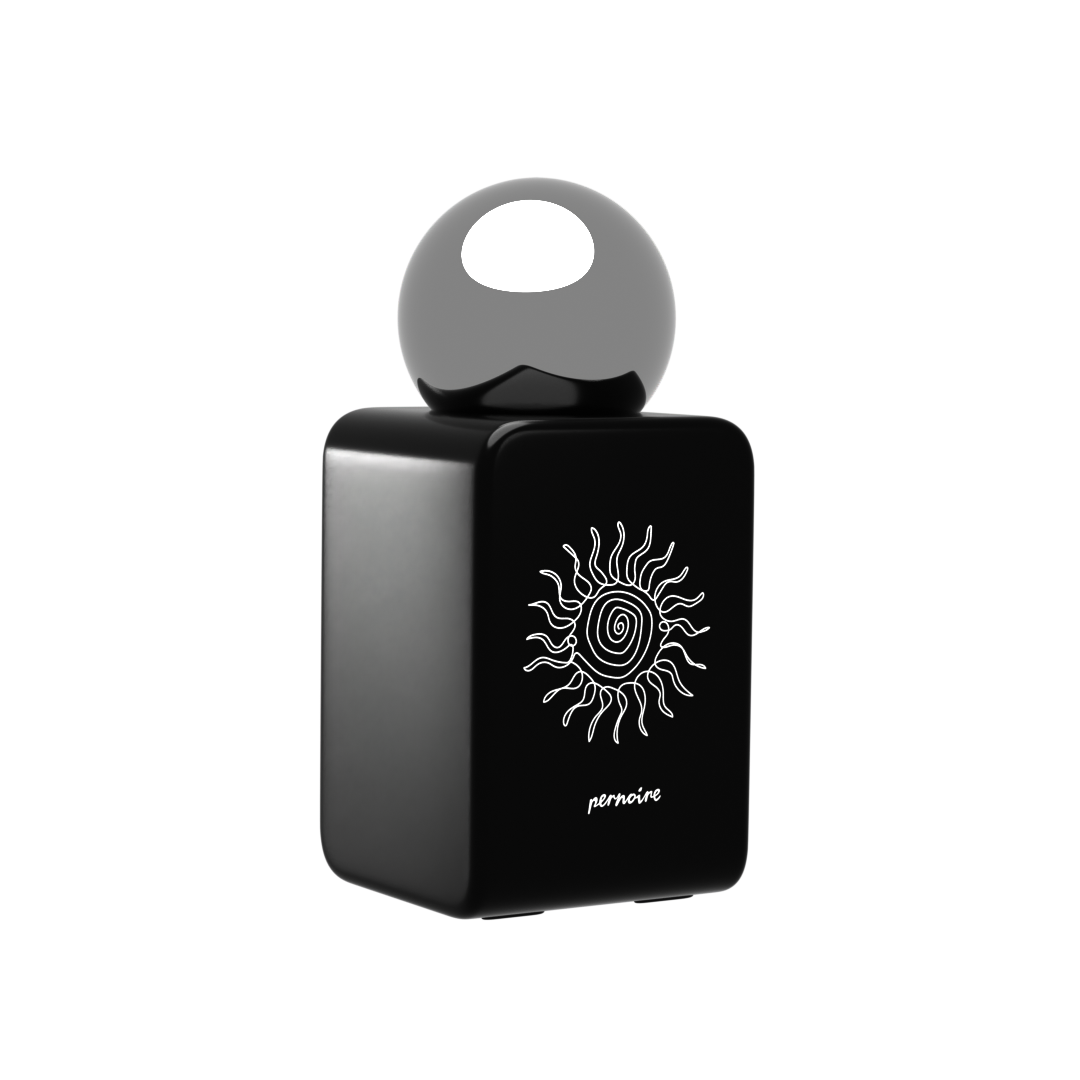 Pernoire Tierra original retail bottle; bottle not included with decant samples