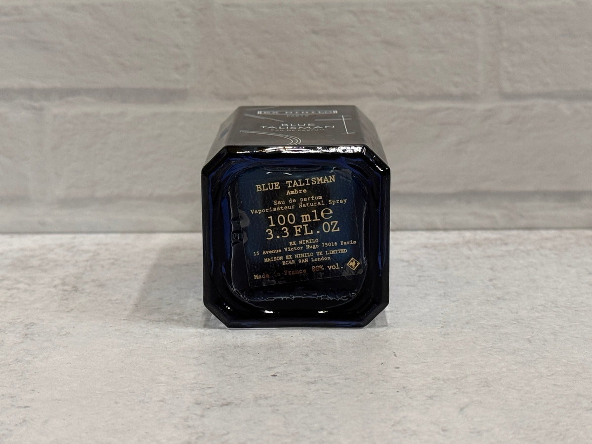 Collection Signature Blue Talisman Amber Eau de Parfum by EX NIHILO — Retail — original packaging or bottle base photograph