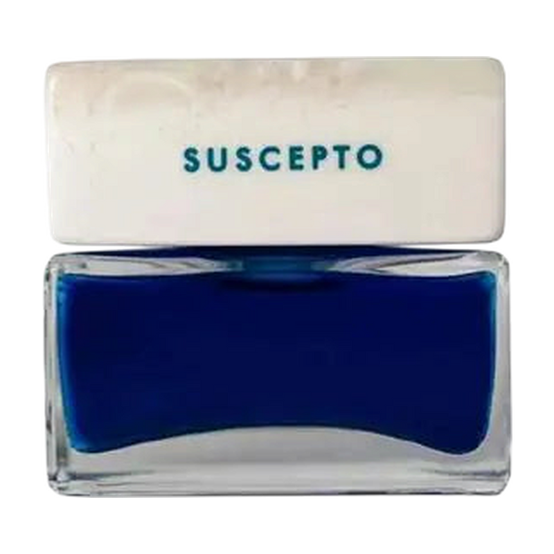 Suscepto original fragrance bottle; tester supplied with cap and box