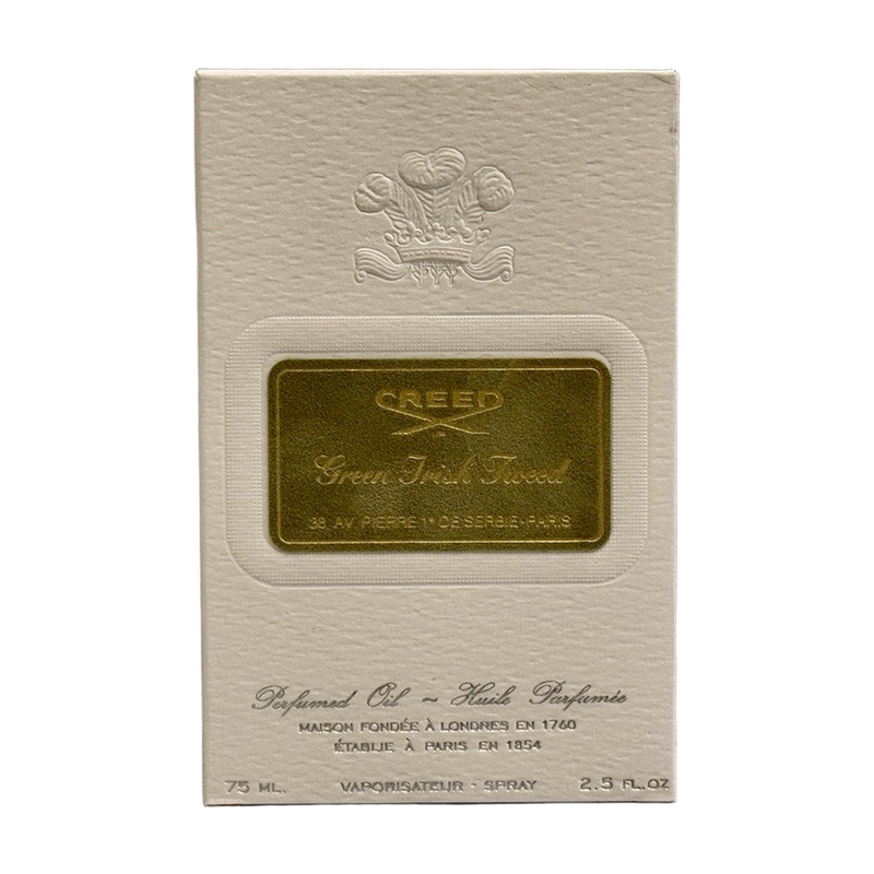 Creed Green Irish Tweed Perfumed Oil 75 mL — new in box
