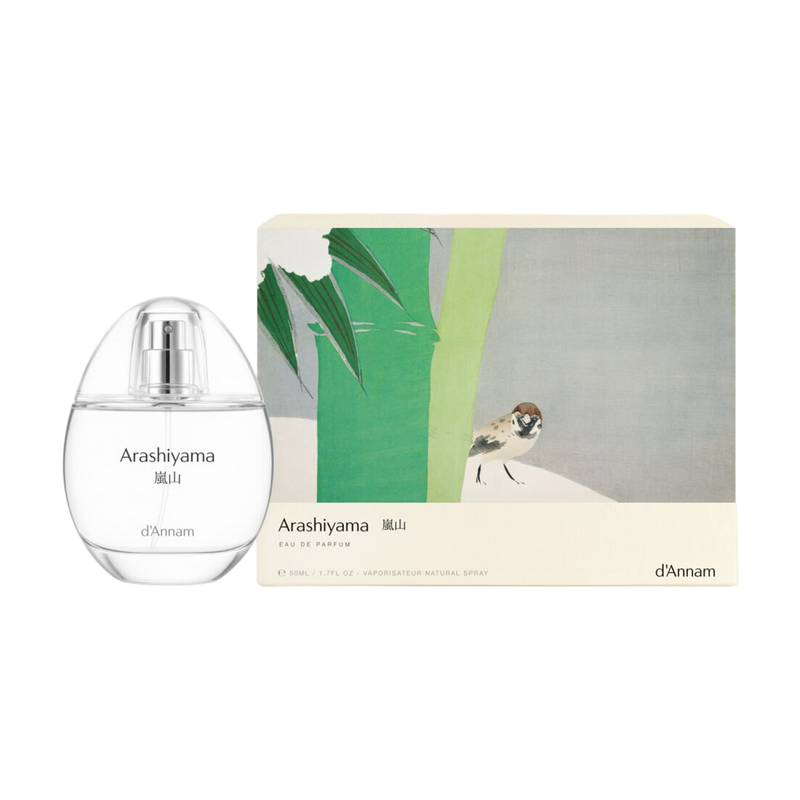 Arashiyama by d’Annam — full-size bottle shown for fragrance identification; sample sold separately