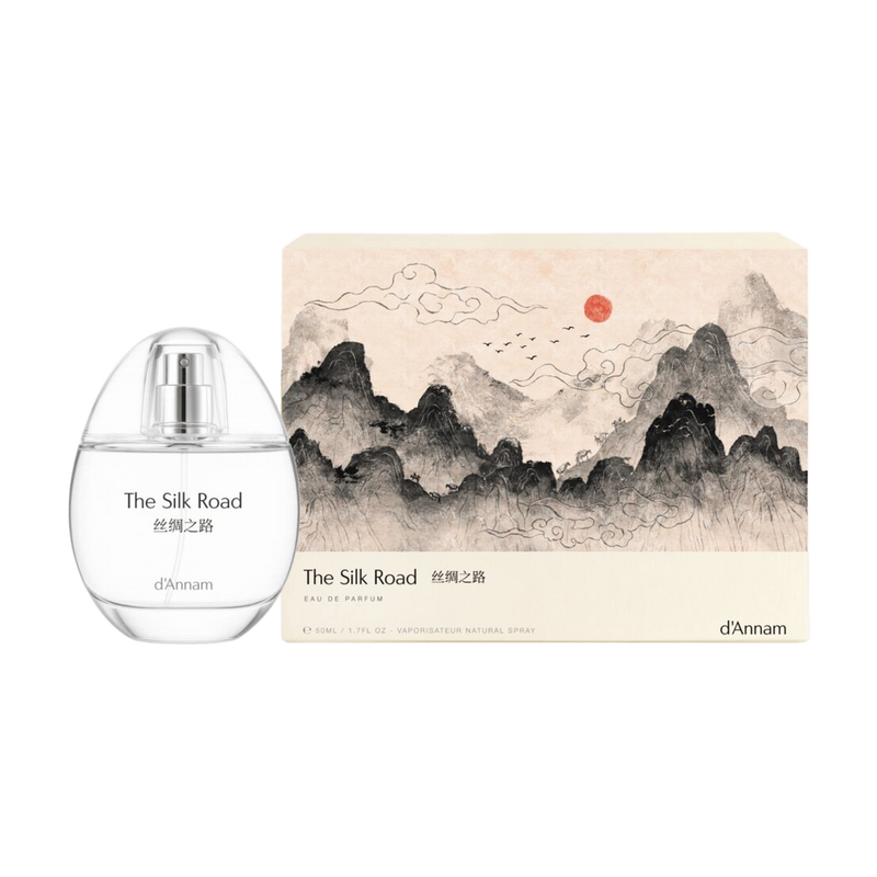The Silk Road by d’Annam — full-size bottle shown for fragrance identification; sample sold separately
