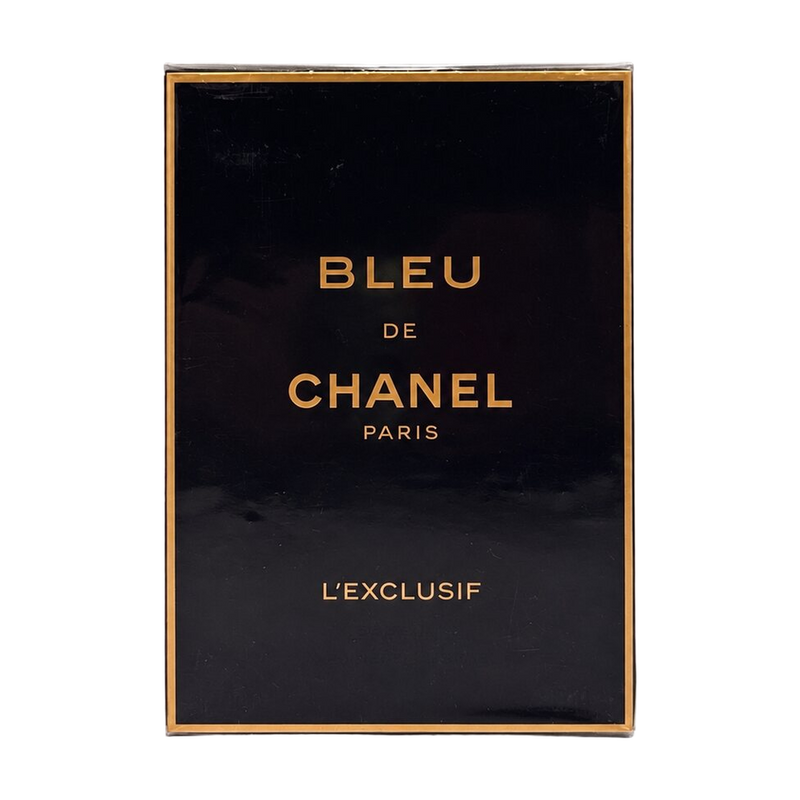 Bleu de Chanel L’Exclusif Parfum 160 mL retail box, front view