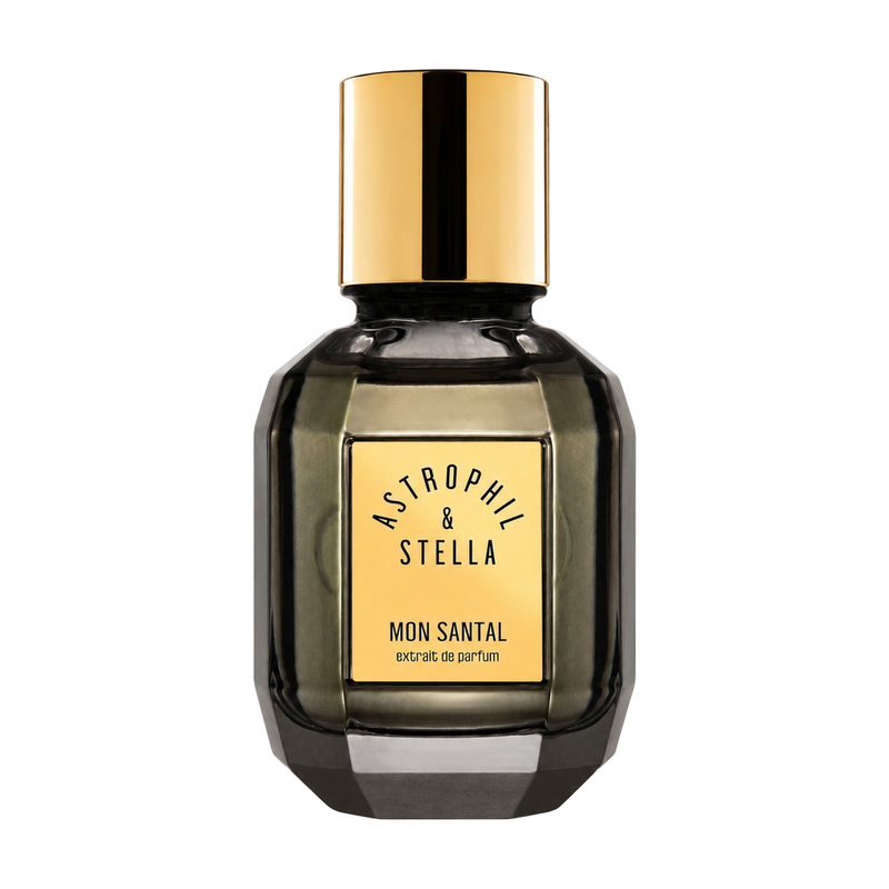 Astrophil & Stella Mon Santal fragrance bottle reference; tester box not pictured