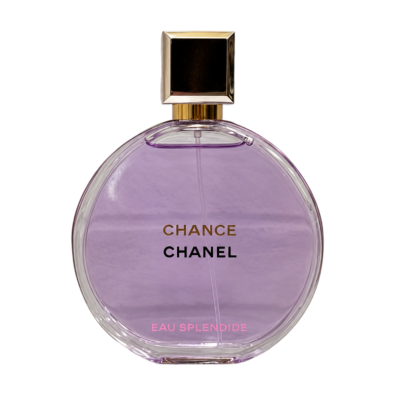 Chance Eau Splendide Eau de Parfum by CHANEL tester front photographed by Scent Rush