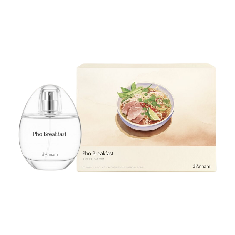 Pho Breakfast by d’Annam — full-size bottle shown for fragrance identification; sample sold separately