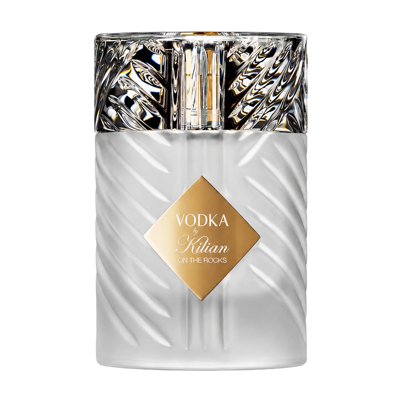 Kilian Vodka on the Rocks Eau de Parfum 100 mL frosted bottle on white background