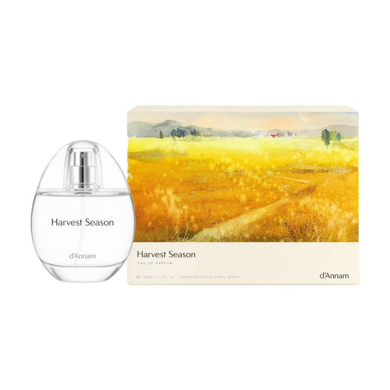 Harvest Season by d’Annam — full-size bottle shown for fragrance identification; sample sold separately