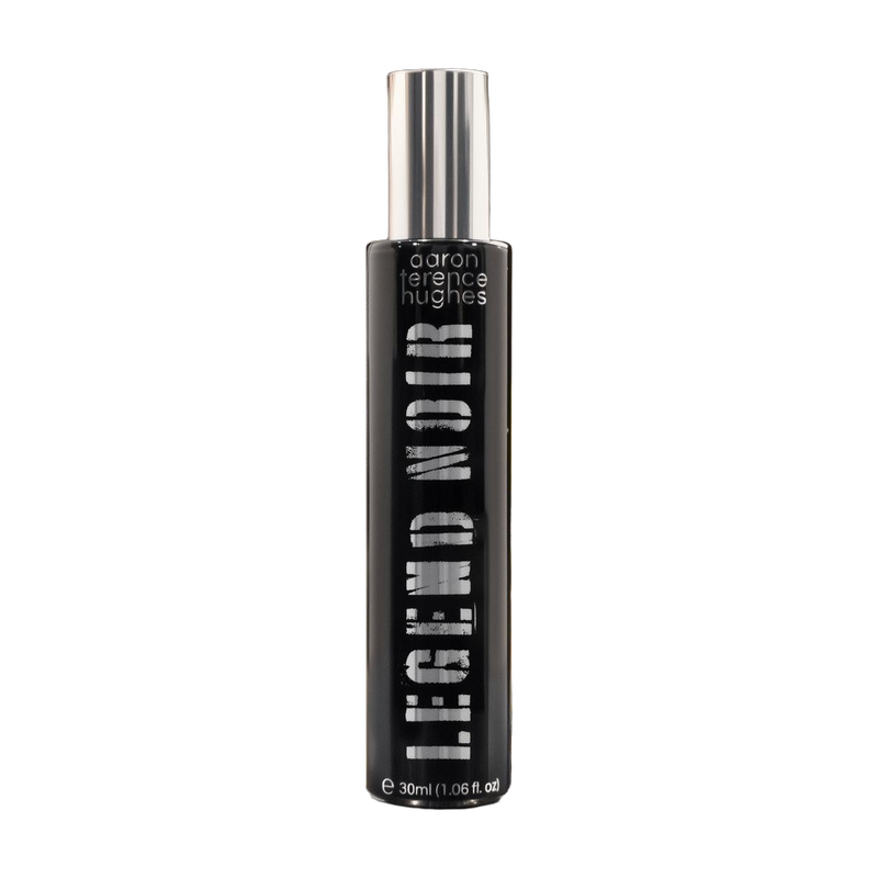 Legend Noir by Aaron Terence Hughes — original bottle shown for fragrance identification; sample sold separately
