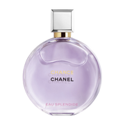 Chanel perfume bottle on a white background