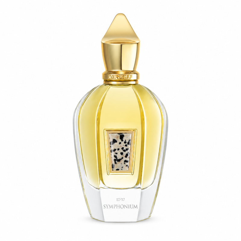 Symphonium by Xerjoff — original 100 mL reference bottle; decants supplied in Scent Rush atomizers