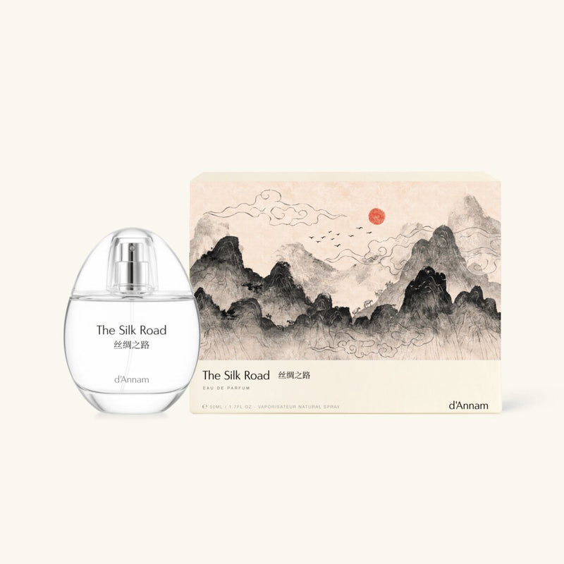 The Silk Road by d’Annam — full-size bottle shown for fragrance identification; sample sold separately